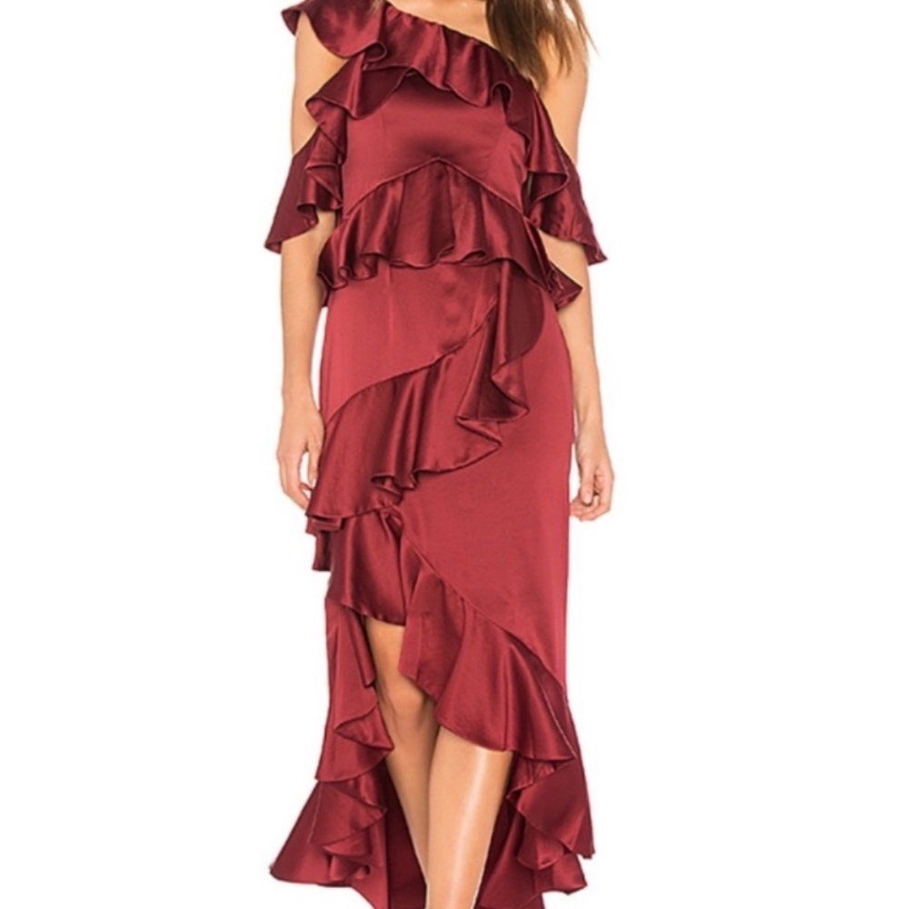 Amur Midi Silk Dress